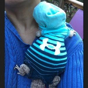 UNDER ARMOUR 1 SLEEVELESS HOODIES 4 BEARDED DRAGON